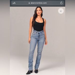 Curve Love Ultra High Rise 90s Straight Jean